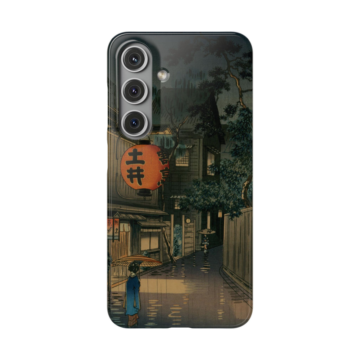Evening at Ushigome by Tsuchiya Koitsu - Samsung Slim Case
