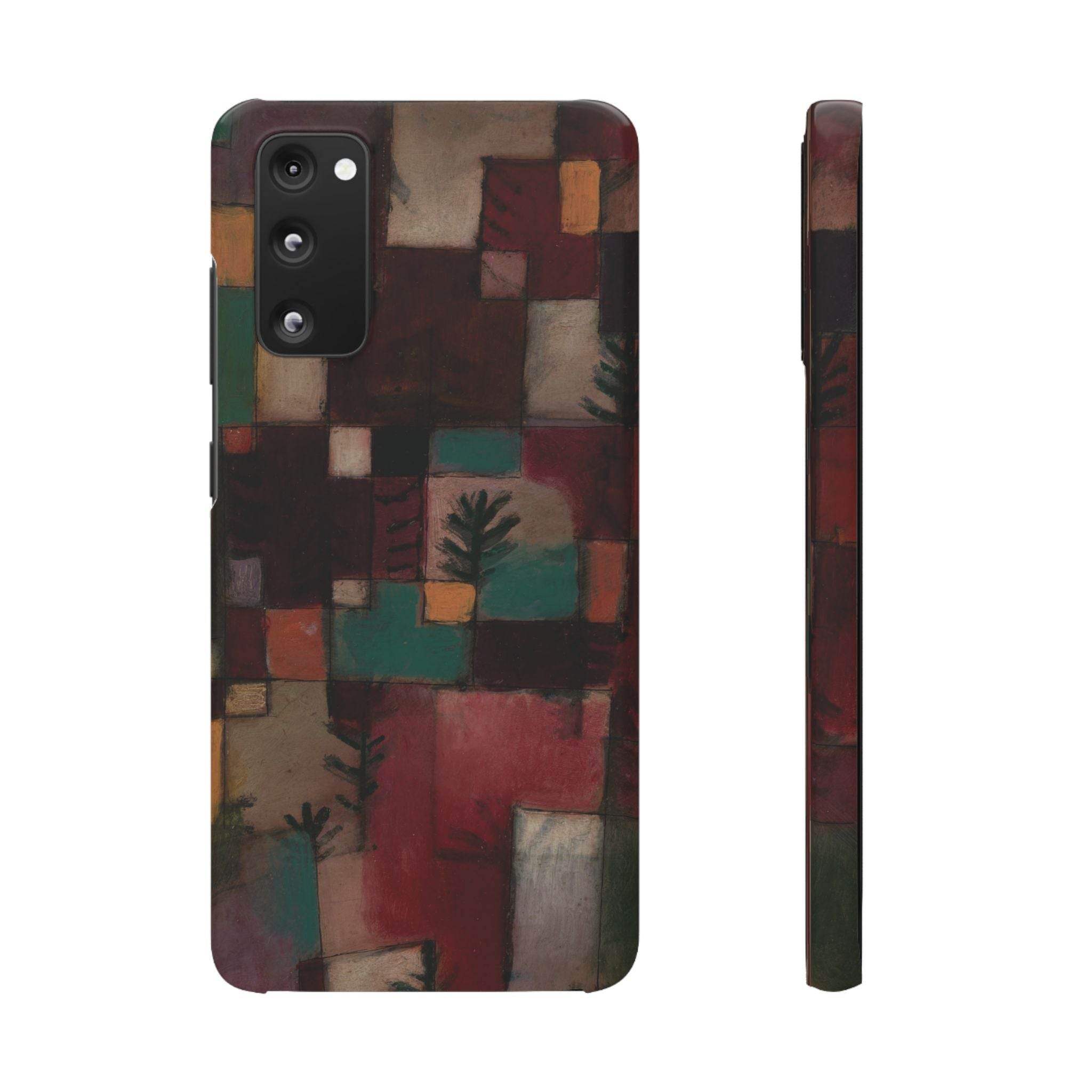 Redgreen and Violet-Yellow Rhythms by Paul Klee - Samsung Slim Case