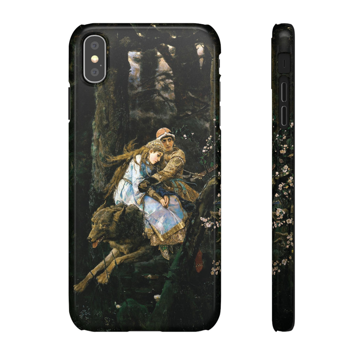 Ivan Tsarevich Riding the Grey Wolf by Viktor Vasnetsov - iPhone Slim Case
