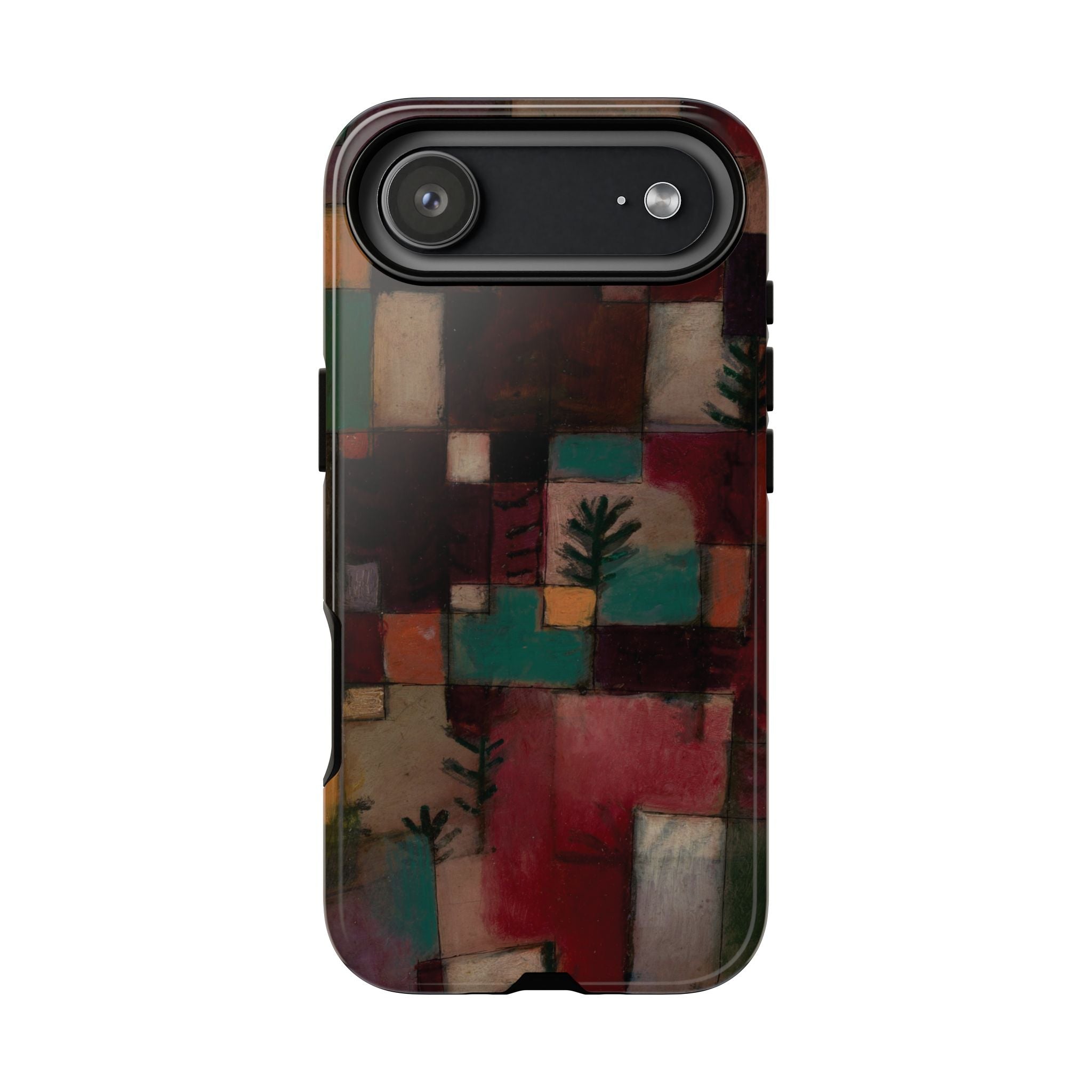 Redgreen and Violet-Yellow Rhythms by Paul Klee - iPhone Tough Case