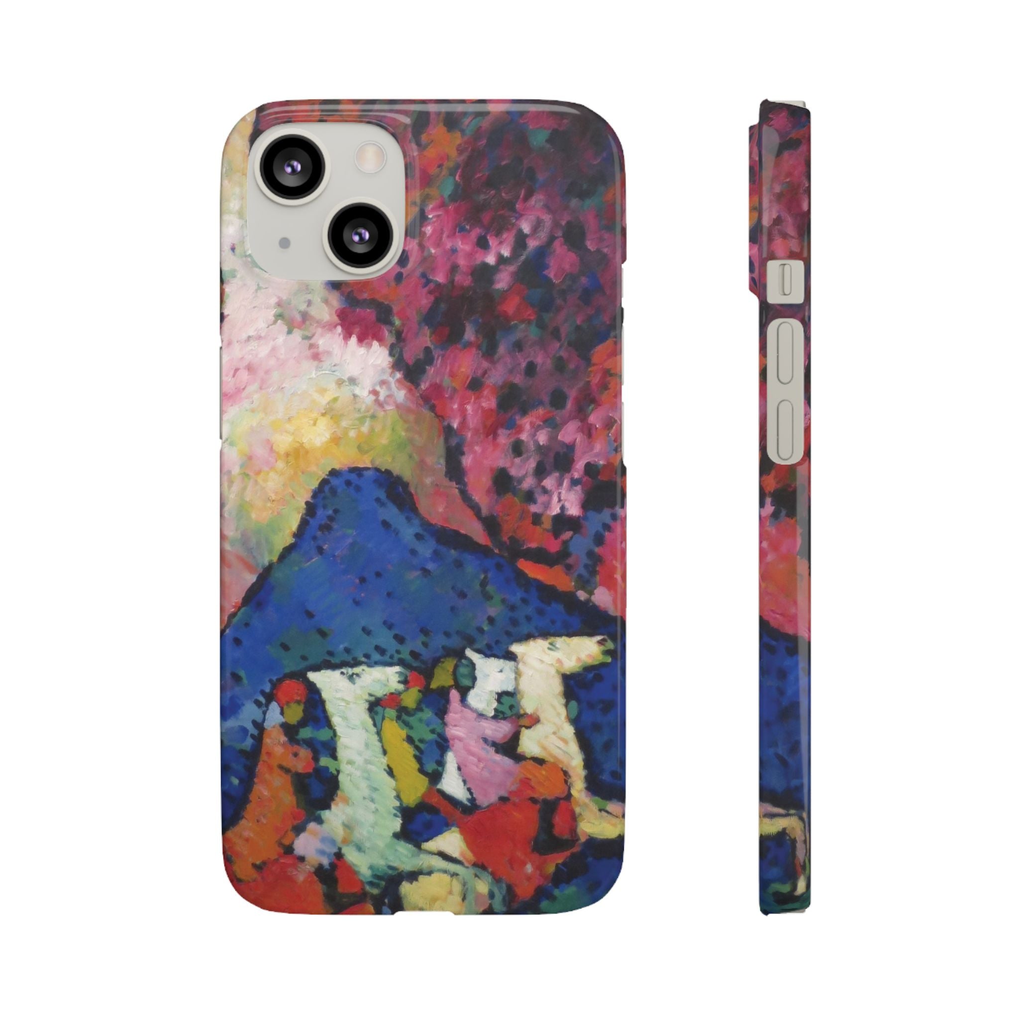 Blue Mountain by Vasily Kandinsky - iPhone Slim Case