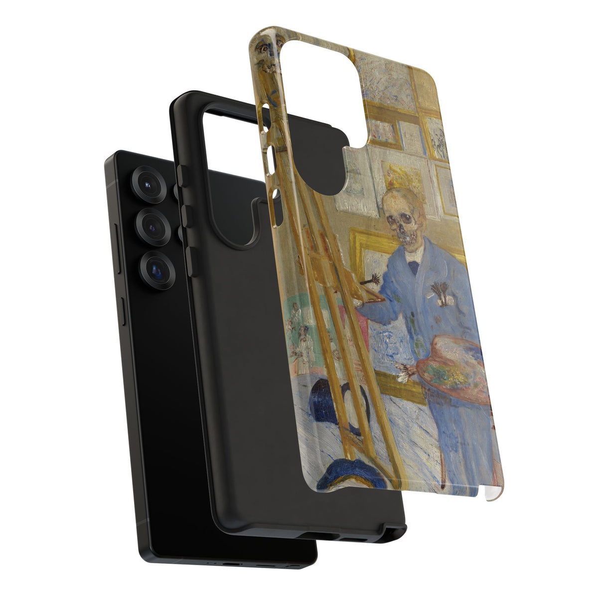 Skeleton Painter in his Studio by James Ensor - Samsung Tough Case