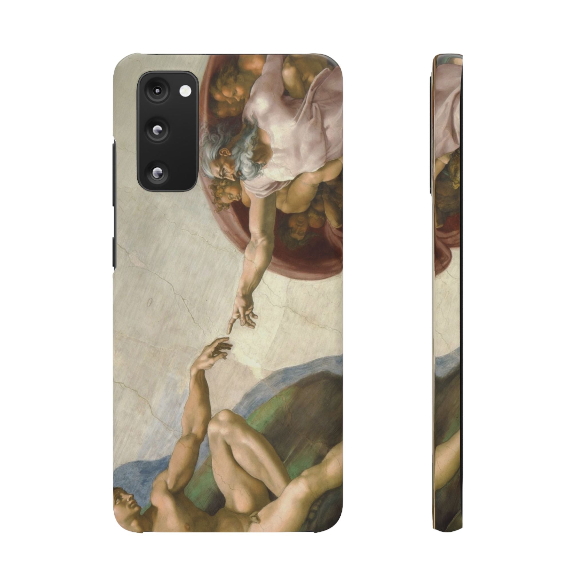 Creation of Adam by Michelangelo - Samsung Slim Case