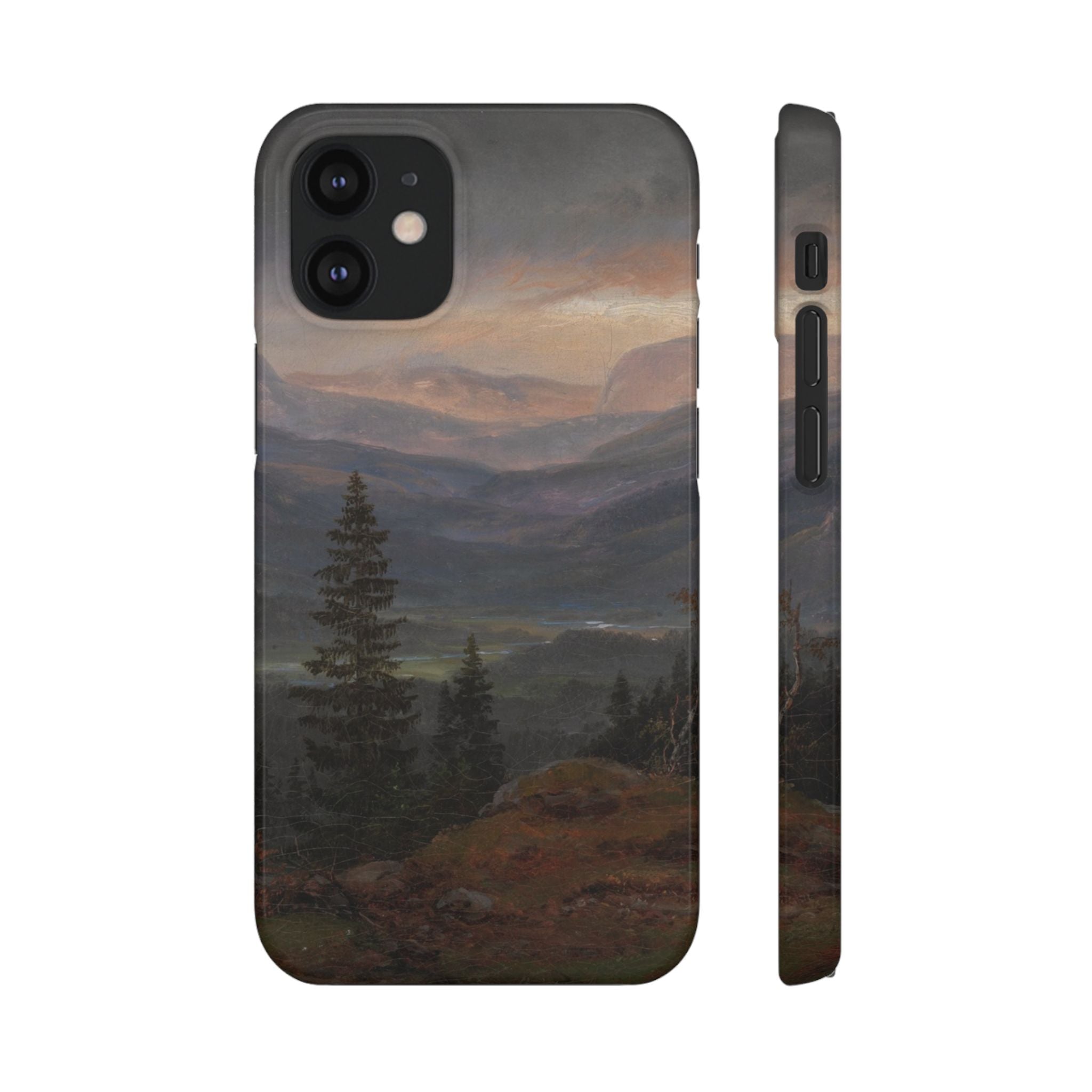 View over Hallingdal by Johan Dahl - iPhone Slim Case
