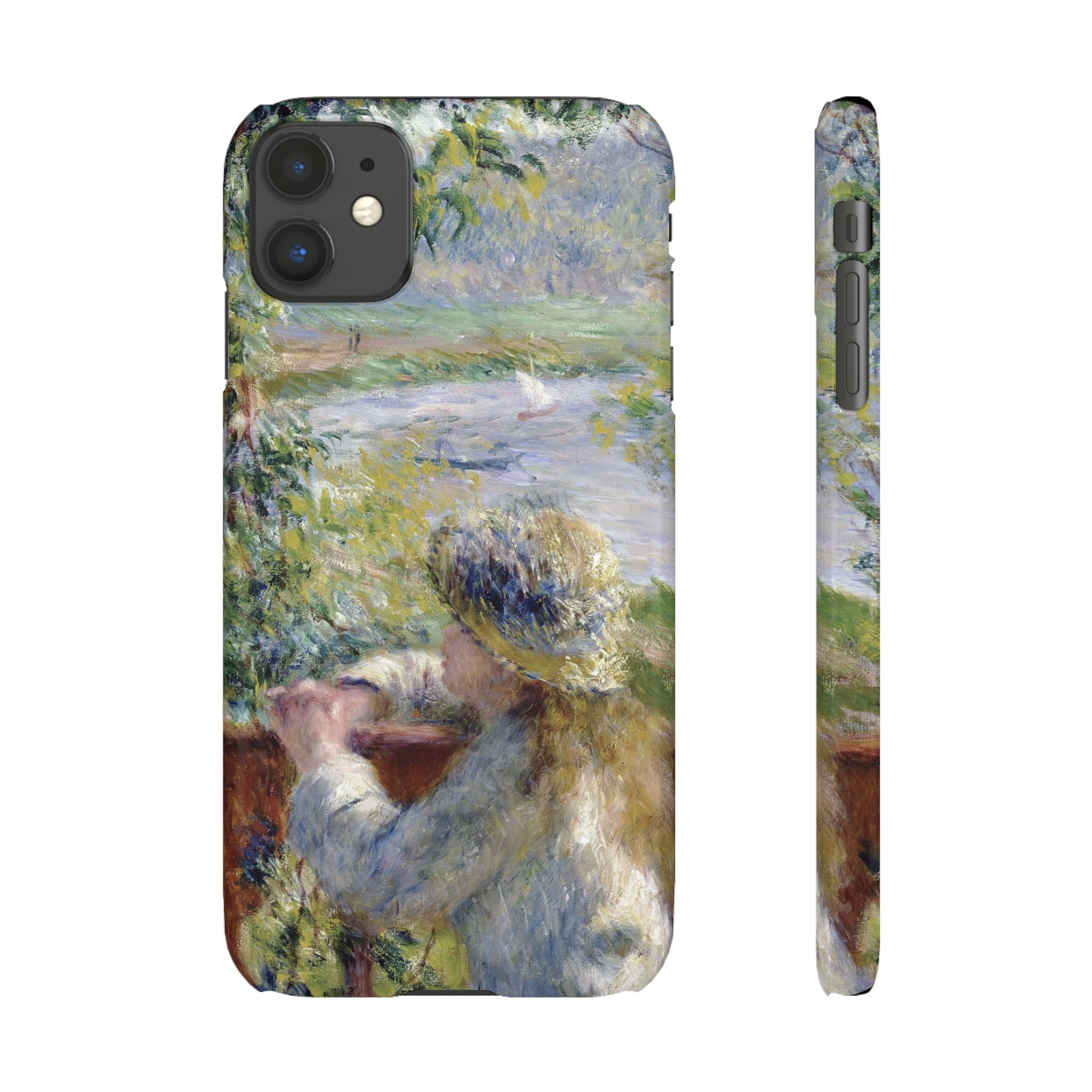 By the Water by Pierre Auguste Renoir - iPhone Slim Case