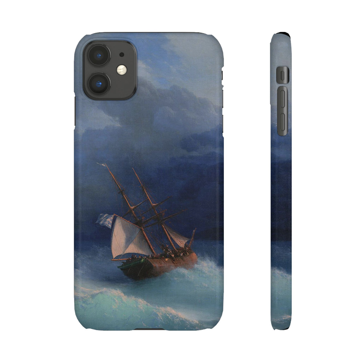 Along the Coast by Ivan Aivazovsky - iPhone Slim Case