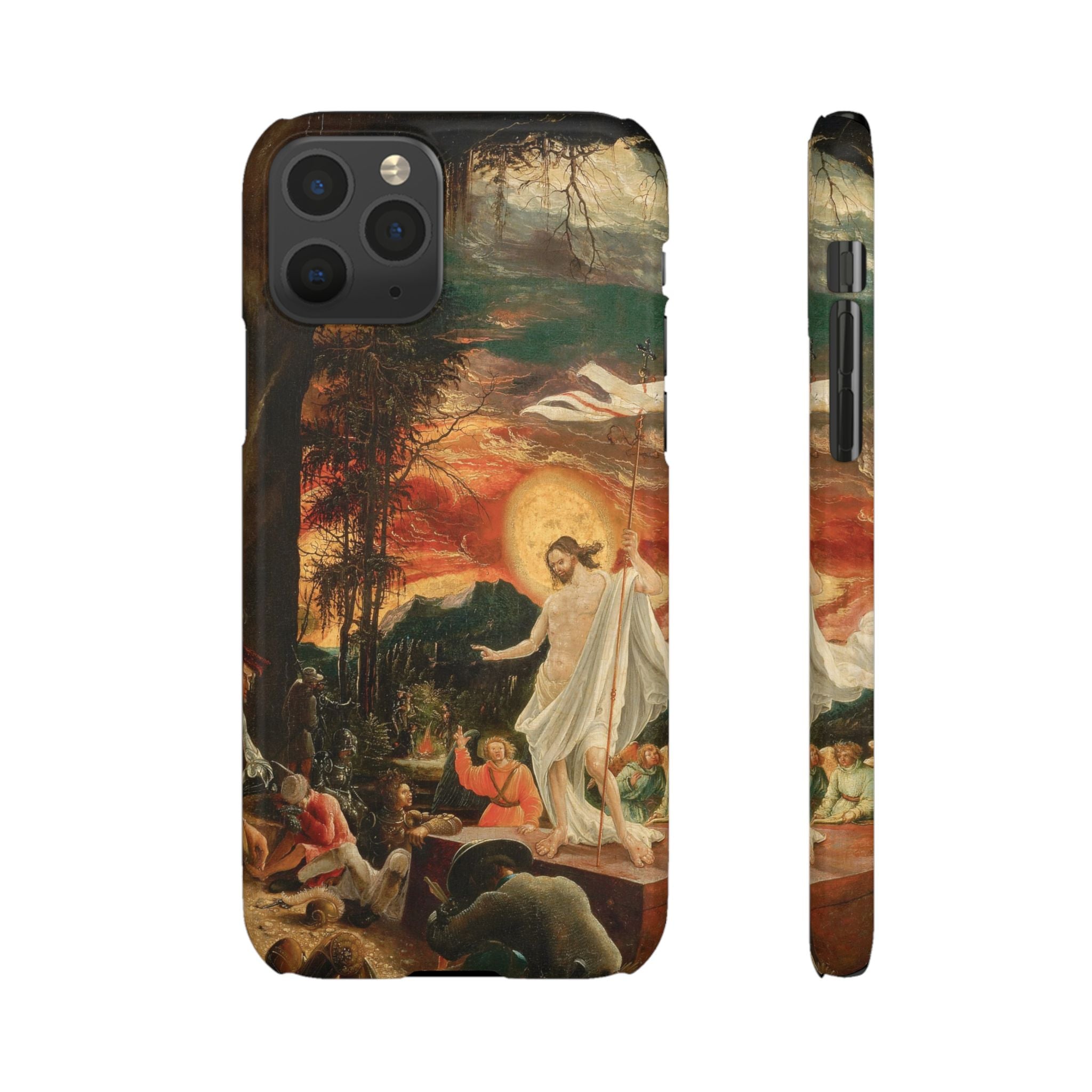 Resurrection of Christ by Albrecht Altdorfer - iPhone Slim Case