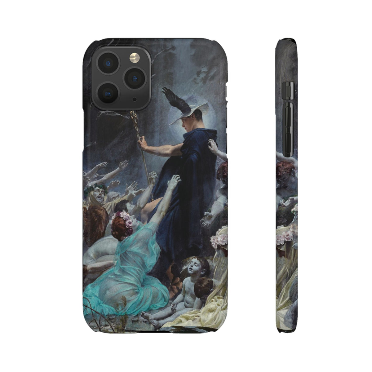 The Souls of Acheron by Adolf Hiremy-Hirschl - iPhone Slim Case