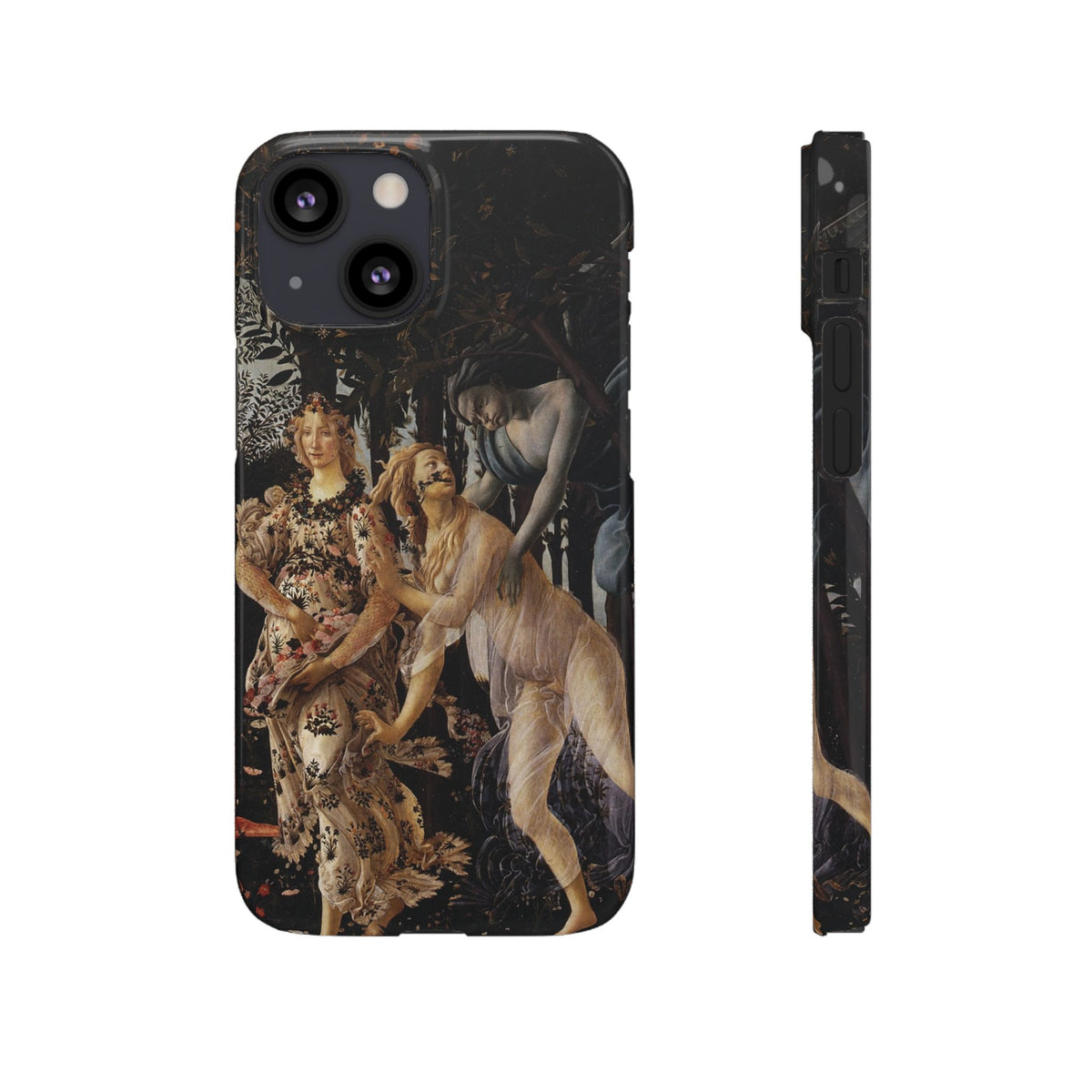 Flora and Zephyr from Primavera by Sandro Botticelli - iPhone Slim Case