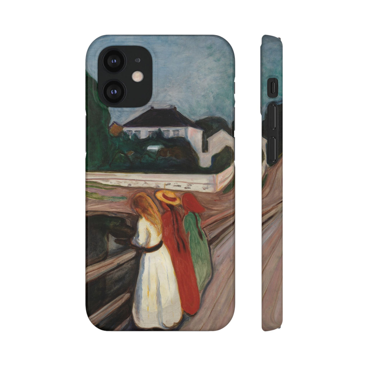 The Girls on the Bridge by Edvard Munch - iPhone Slim Case