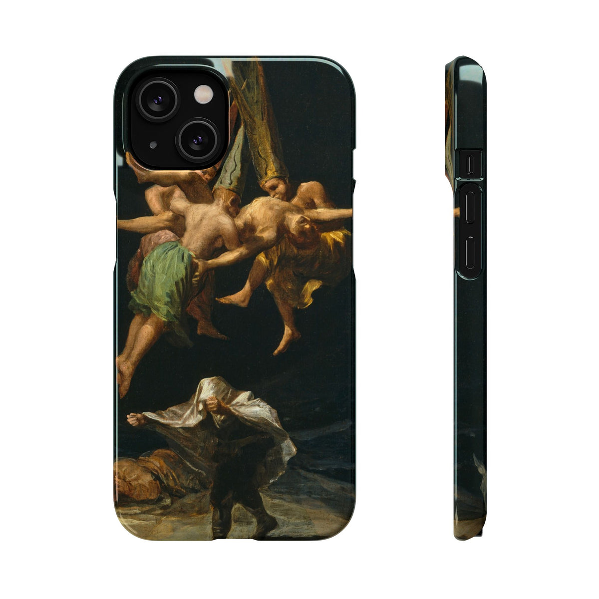 Witches’ Flight by Francisco de Goya - iPhone Slim Case