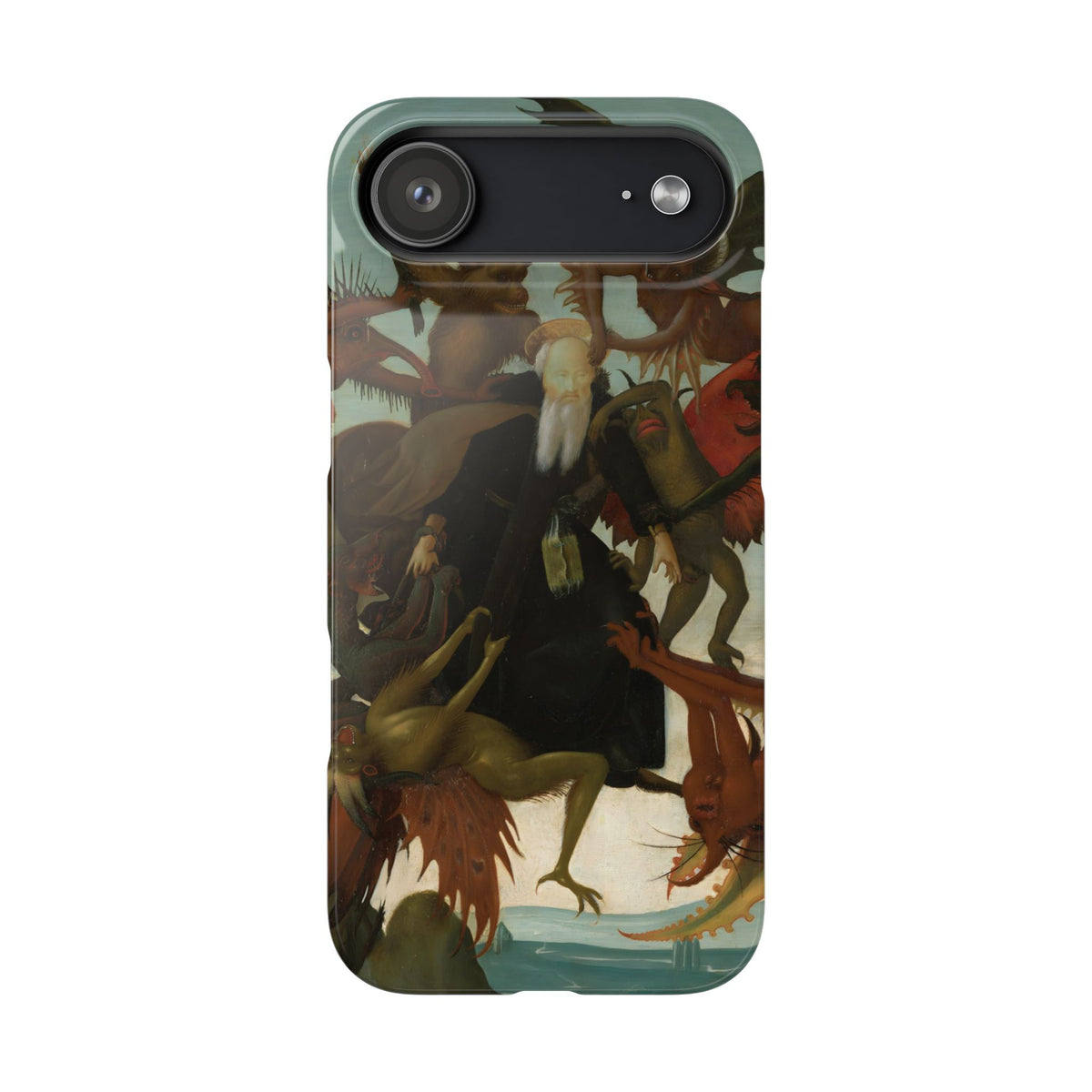 The Torment of Saint Anthony by Michelangelo - iPhone Slim Case