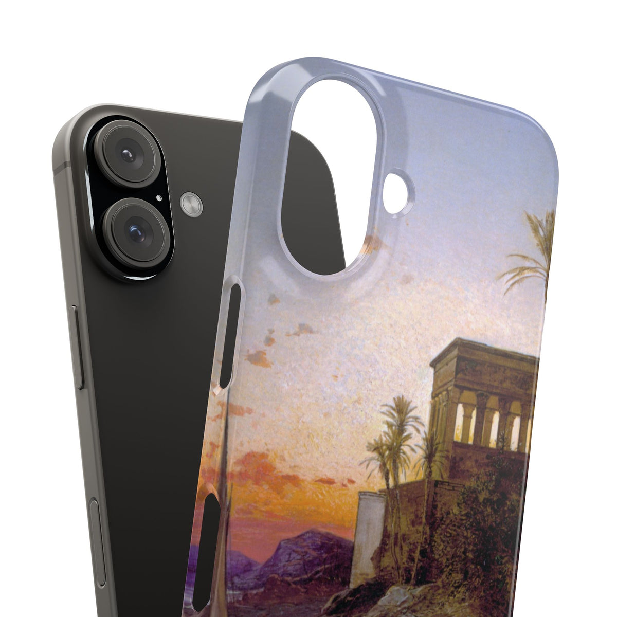 The Kiosk of Trajan by Hermann Corrodi - iPhone Slim Case