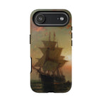 Ships at Night by Edward Moran - iPhone Tough Case
