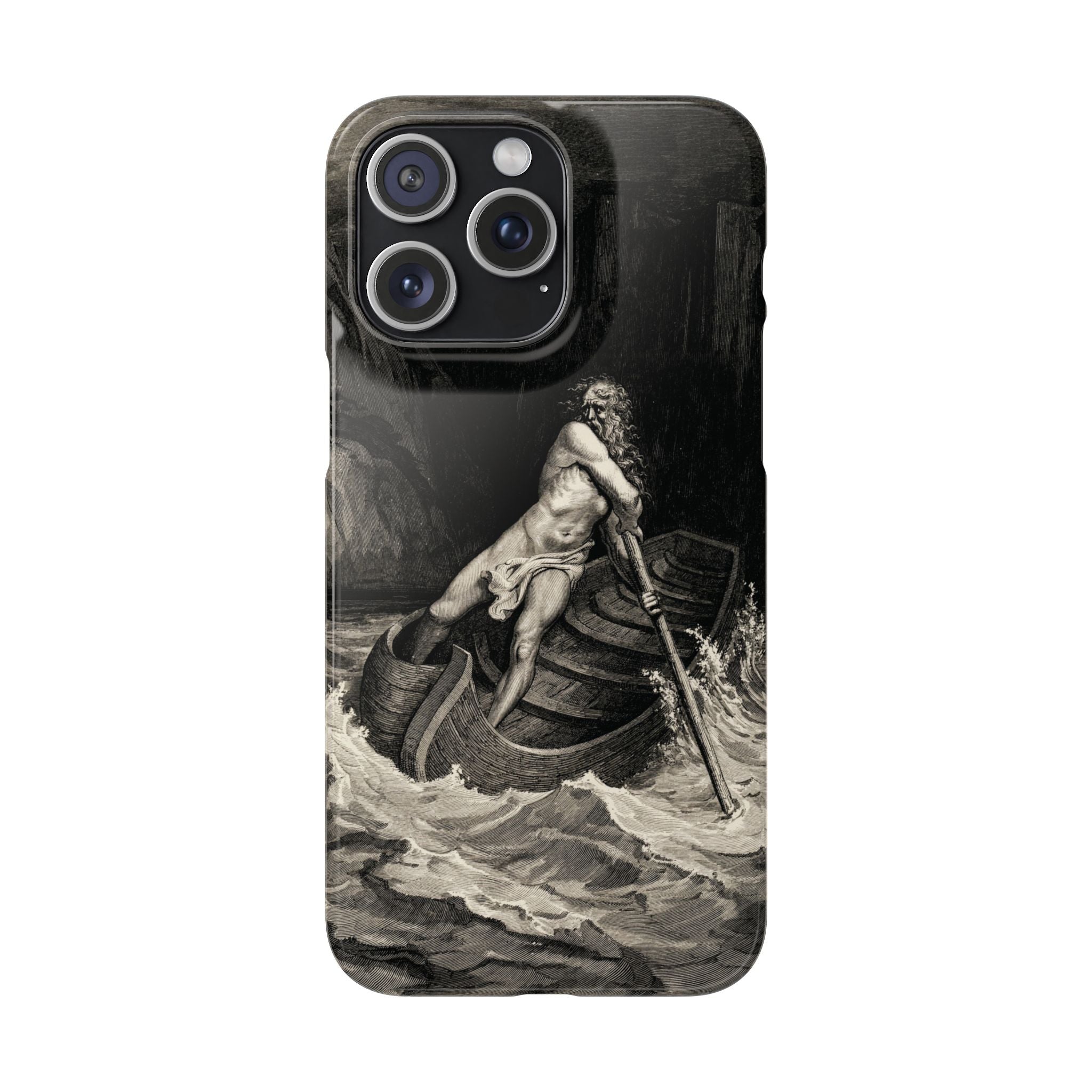 Canto III - Charon by Gustave Doré - iPhone Slim Case