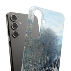 Boulevard des Capucines by Claude Monet - Samsung Slim Case