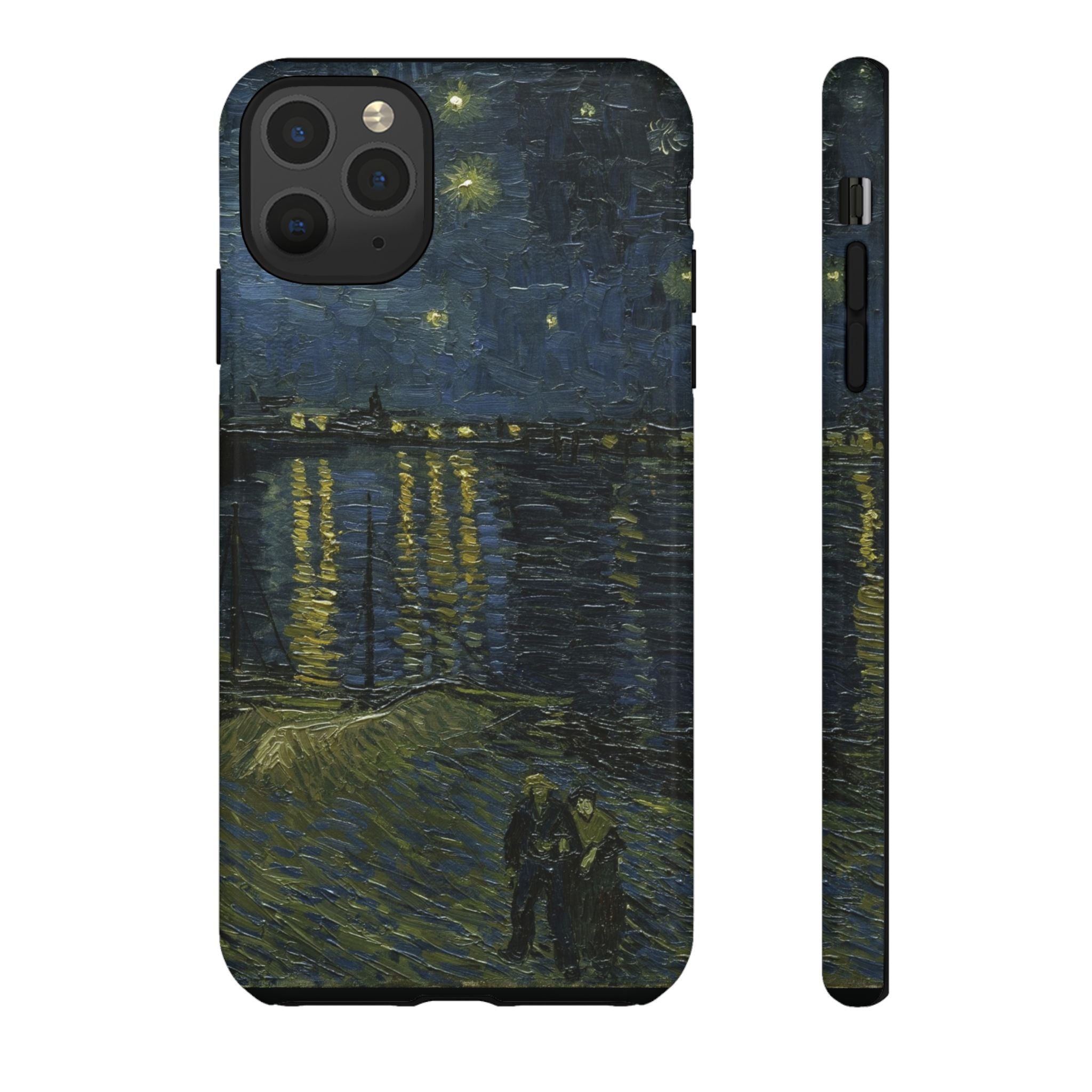 Starry Night on the Rhone by Van Gogh - iPhone Tough Case
