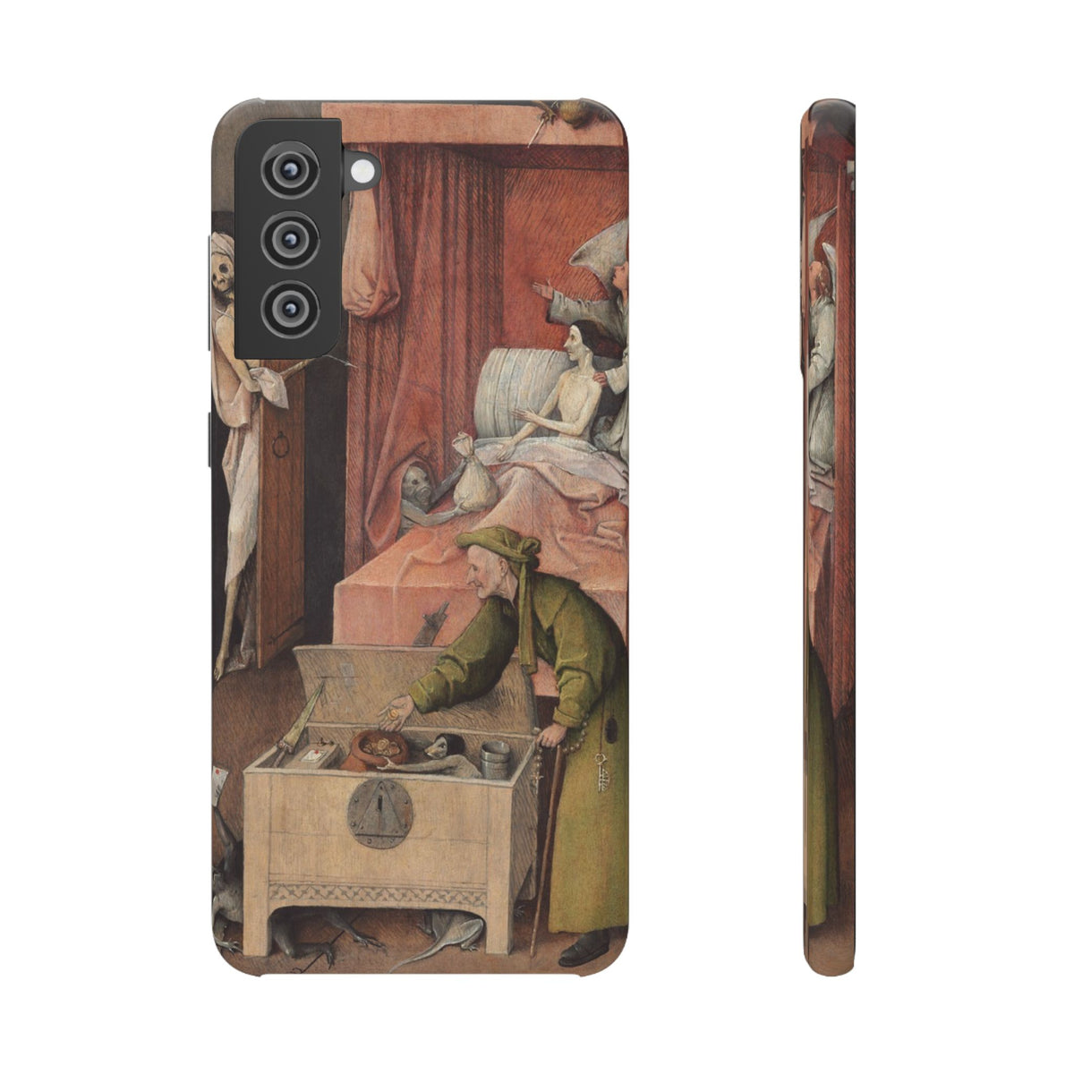 Der Tod des Geizhalses von Hieronymus Bosch – Samsung Slim Case