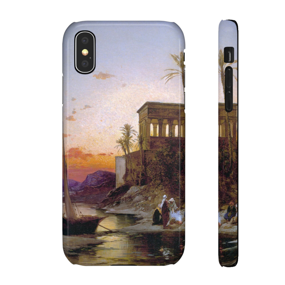 The Kiosk of Trajan by Hermann Corrodi - iPhone Slim Case