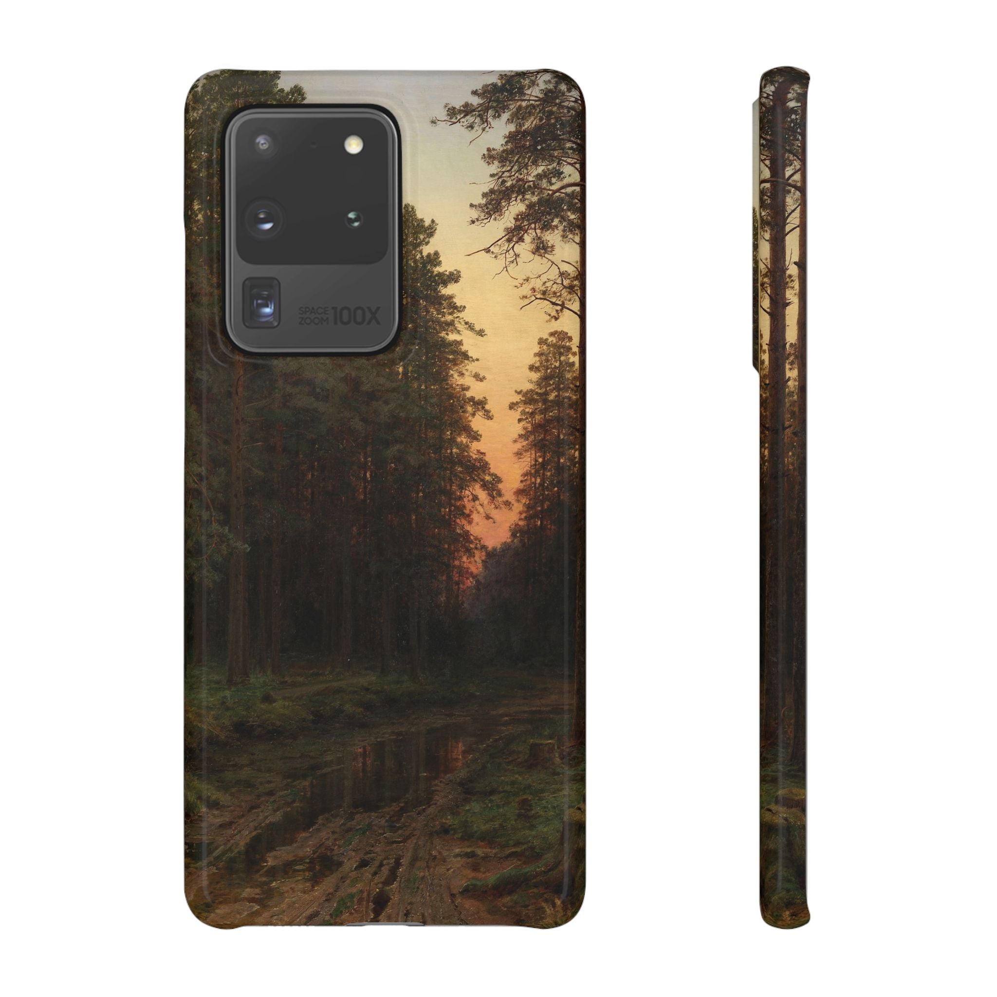 Evening Glow by Ivan Ivanovich Shishkin - Samsung Slim Case