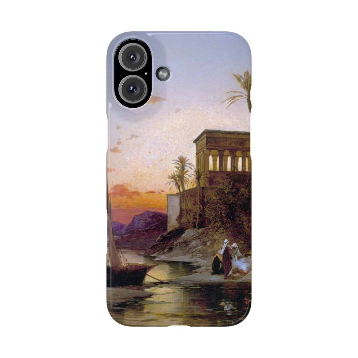 The Kiosk of Trajan by Hermann Corrodi - iPhone Slim Case