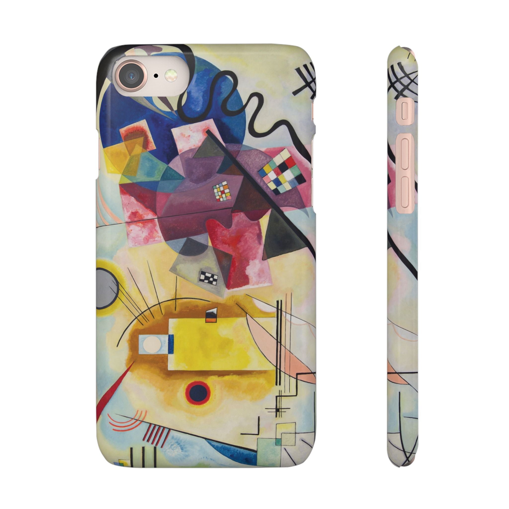 Yellow-Red-Blue by Vasily Kandinsky - iPhone Slim Case