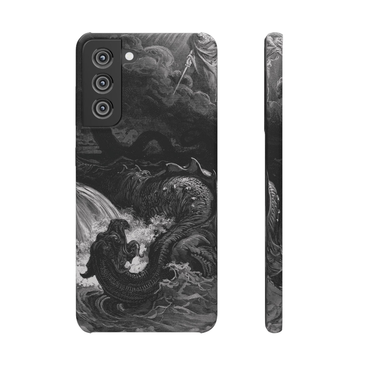 The Destruction of Leviathan by Gustave Doré - Samsung Slim Case