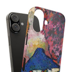 Blue Mountain by Vasily Kandinsky - iPhone Slim Case