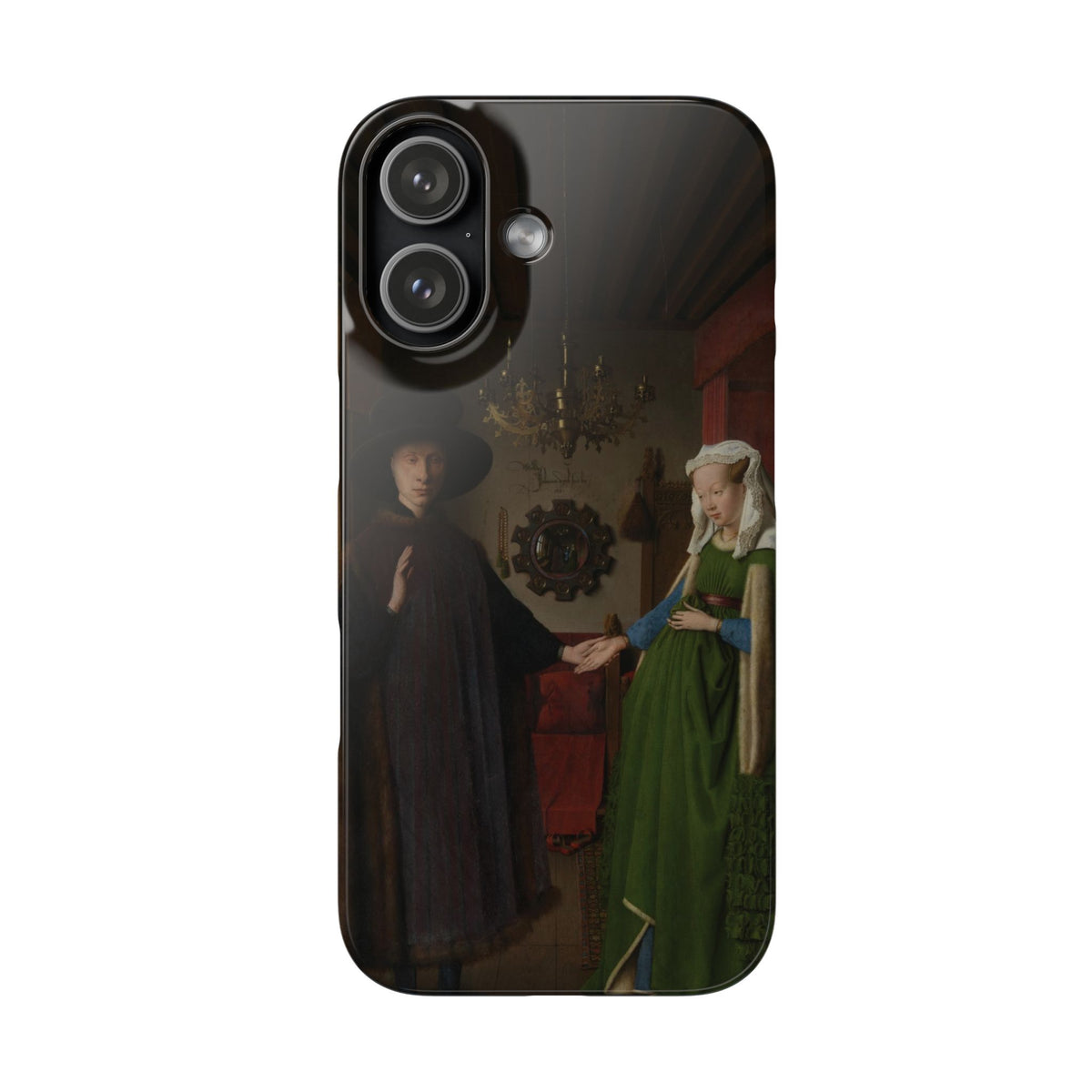 The Arnolfini Portrait by Jan van Eyck - iPhone Slim Case
