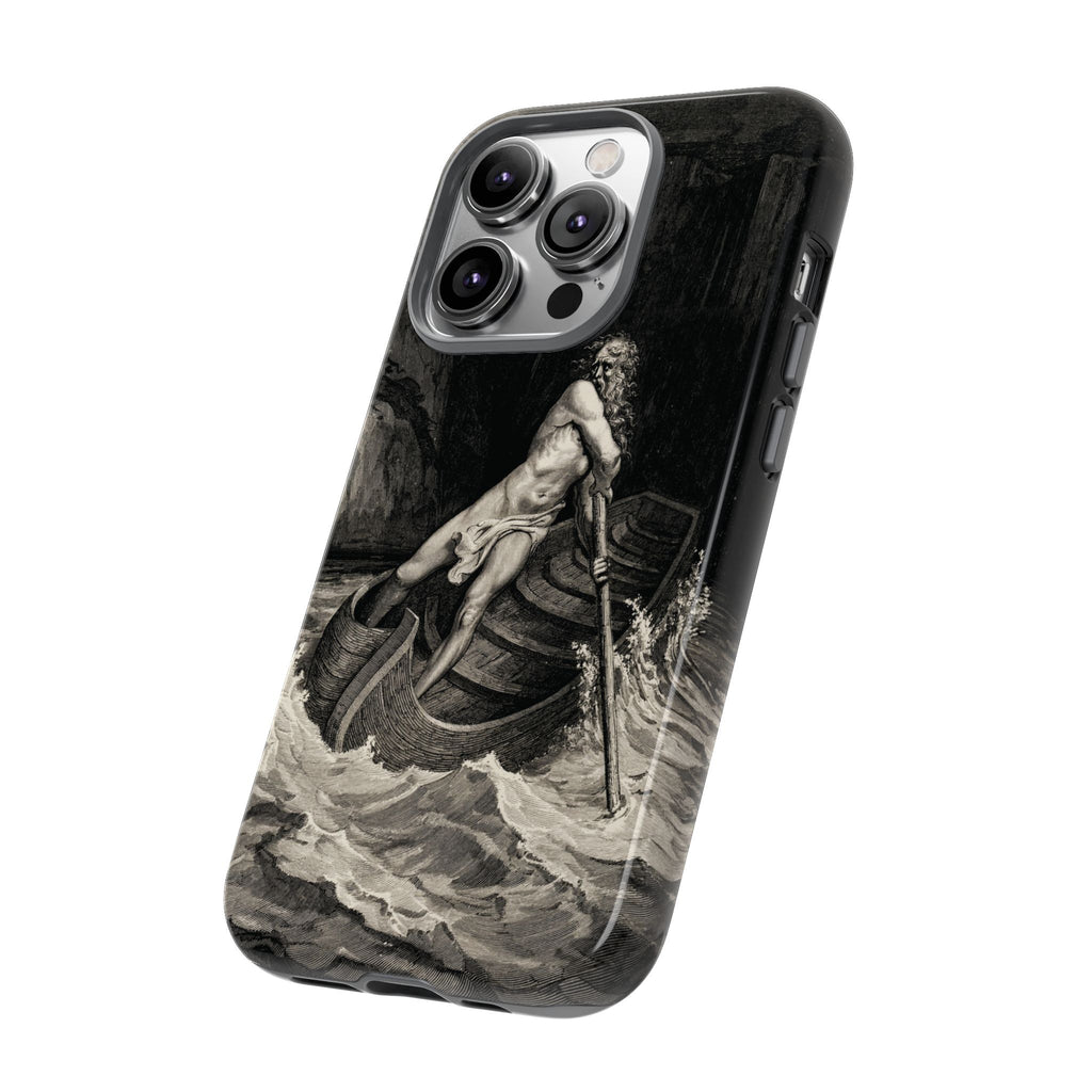 Canto III - Charon by Gustave Doré - iPhone Tough Case