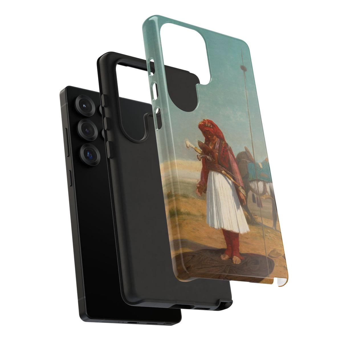 Prayer in the Desert by Jean-Leon Gerome - Samsung Tough Case