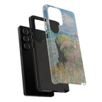 Cliff Walk at Pourville by Claude Monet - Samsung Tough Case