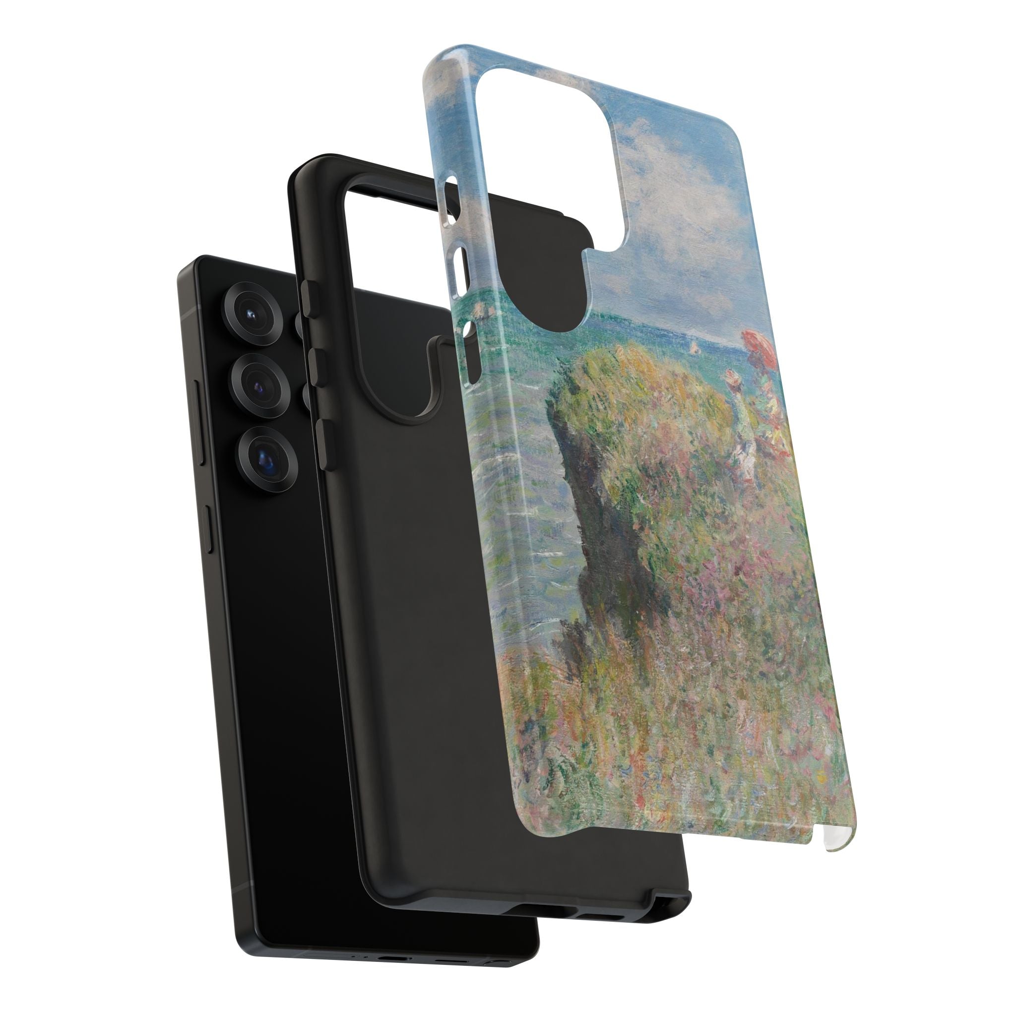 Cliff Walk at Pourville by Claude Monet - Samsung Tough Case