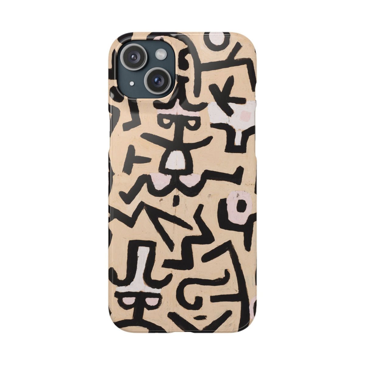 Comedians' Handbill by Paul Klee - iPhone Slim Case
