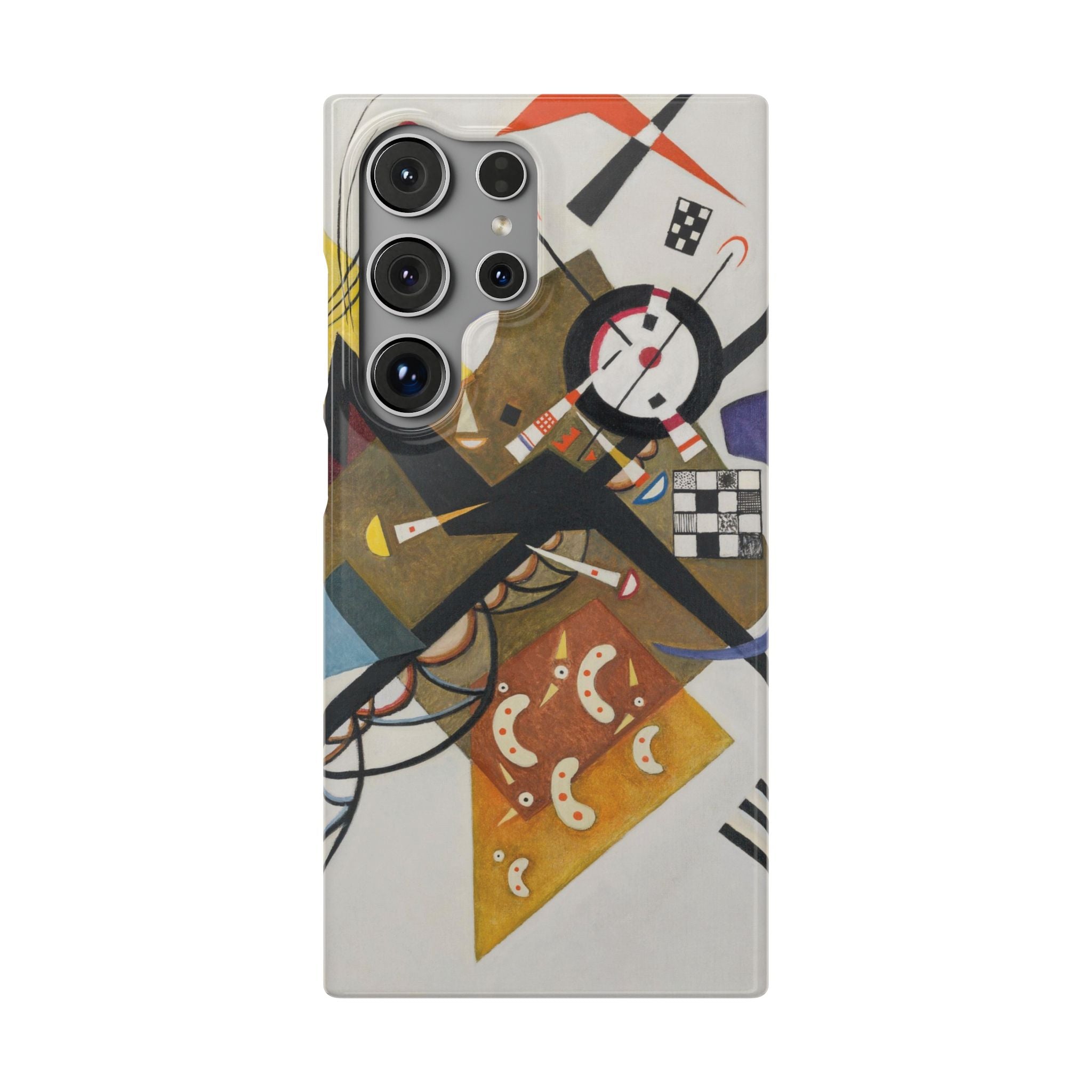 On White II by Vasily Kandinsky - Samsung Slim Case