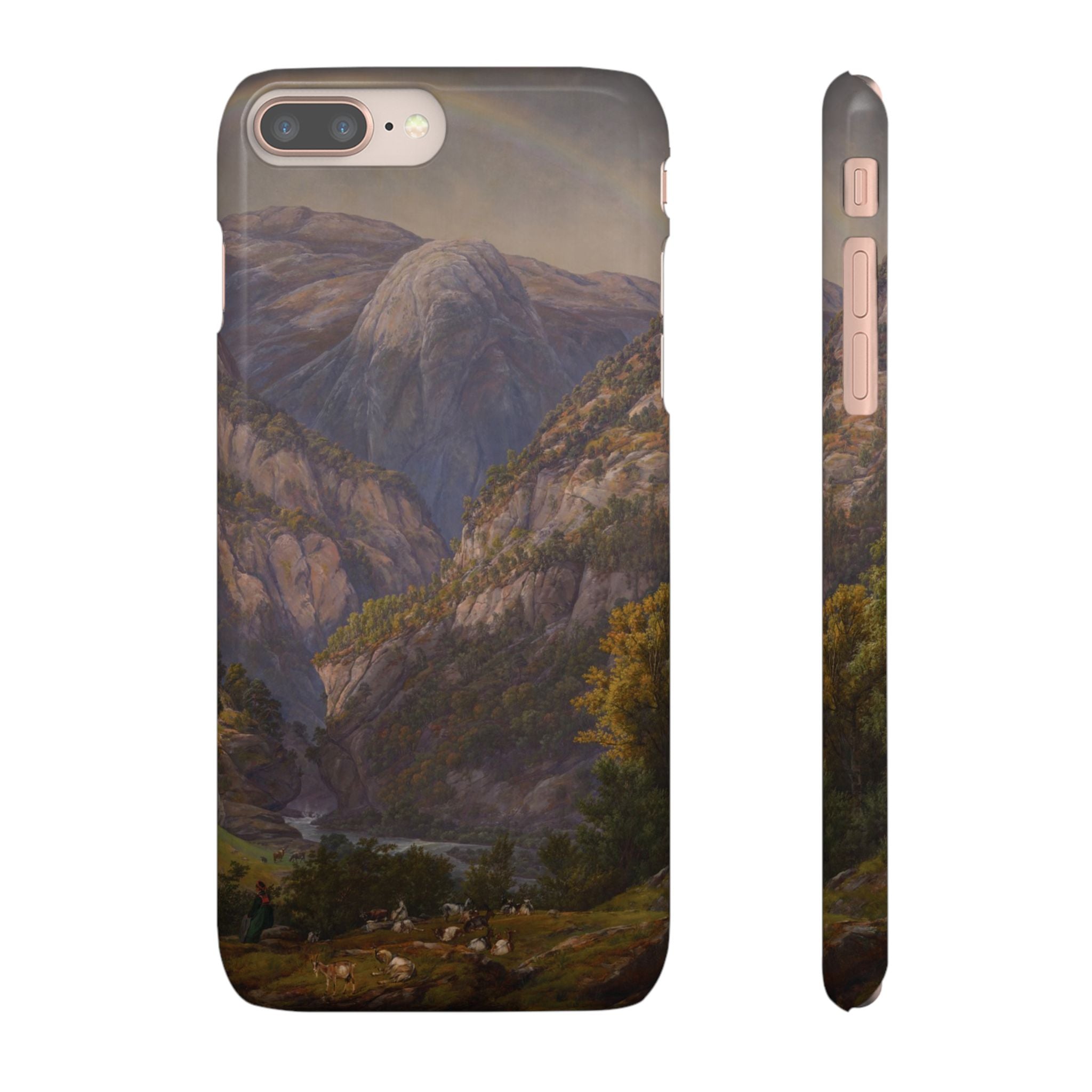 View from Stalheim by Johan Dahl - iPhone Slim Case