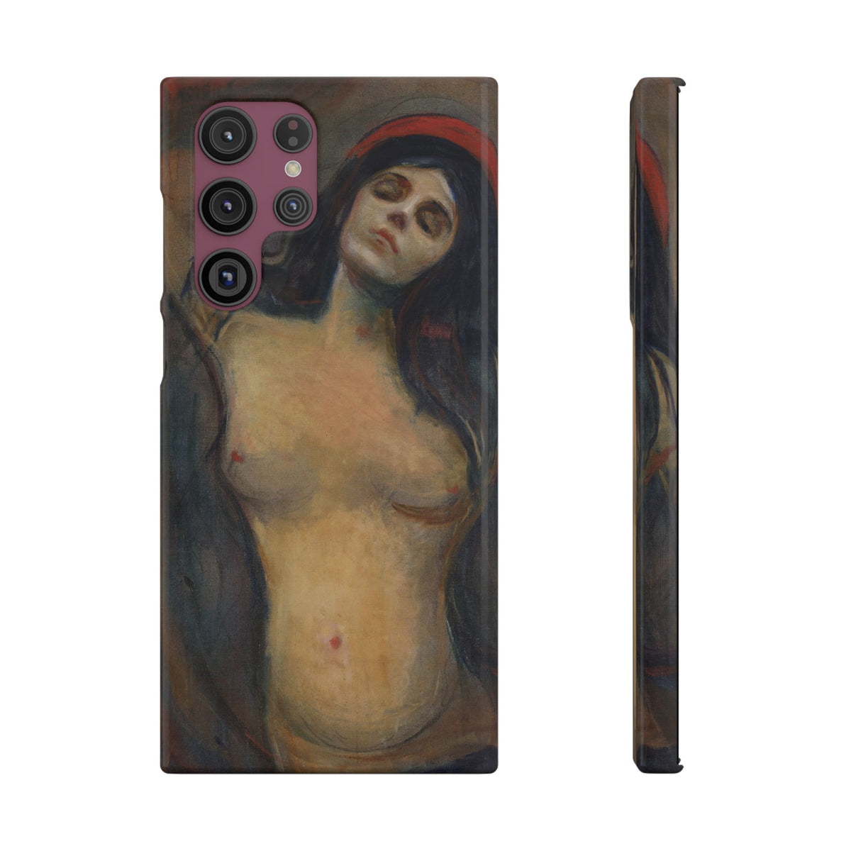 Madonna by Edvard Munch - Samsung Slim Case