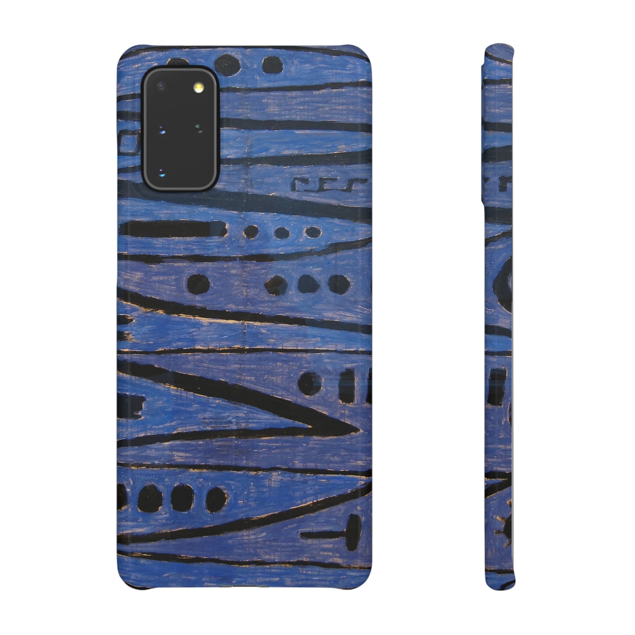 Heroic strokes of the bow by Paul Klee - Samsung Slim Case