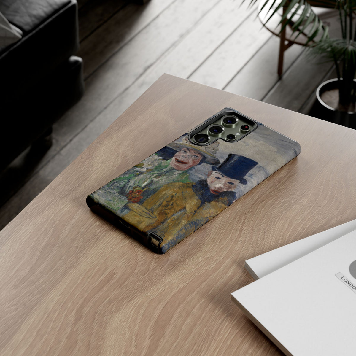 The Intrigue by James Ensor - Samsung Tough Case