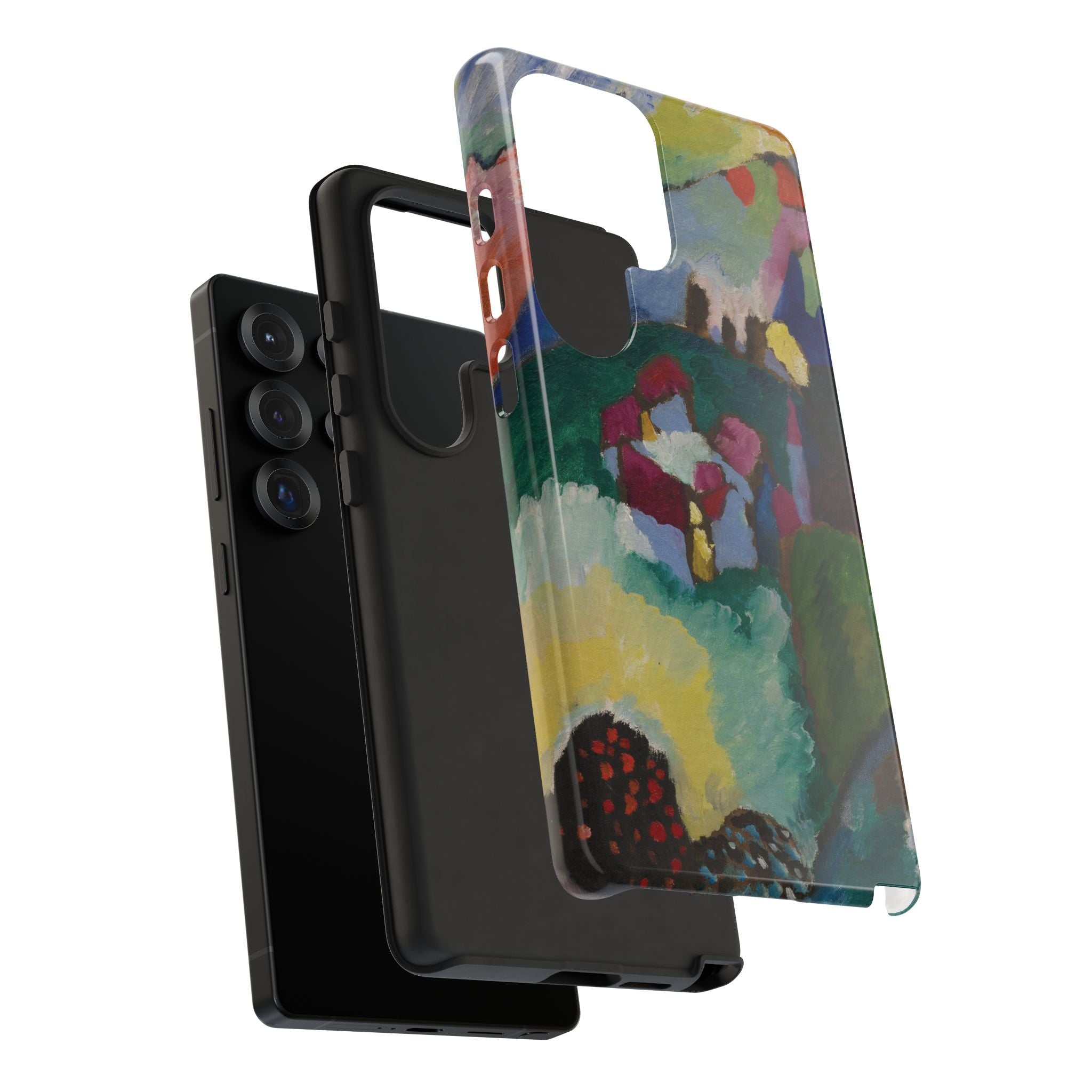 Landscape with Factory Chimney by Vasily Kandinsky - Samsung Tough Case