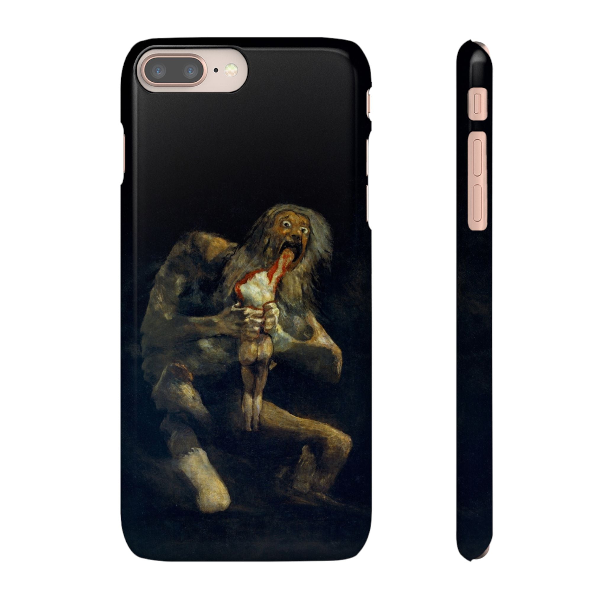 Saturn Devouring His Son by Goya - iPhone Slim Case