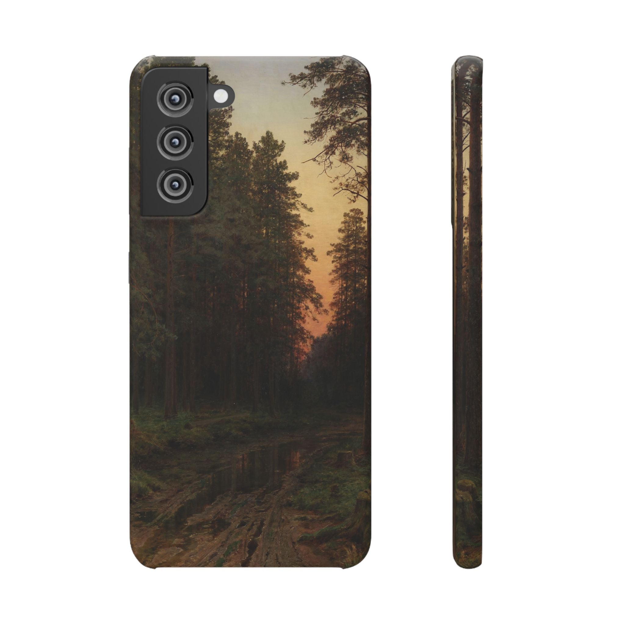 Evening Glow by Ivan Ivanovich Shishkin - Samsung Slim Case