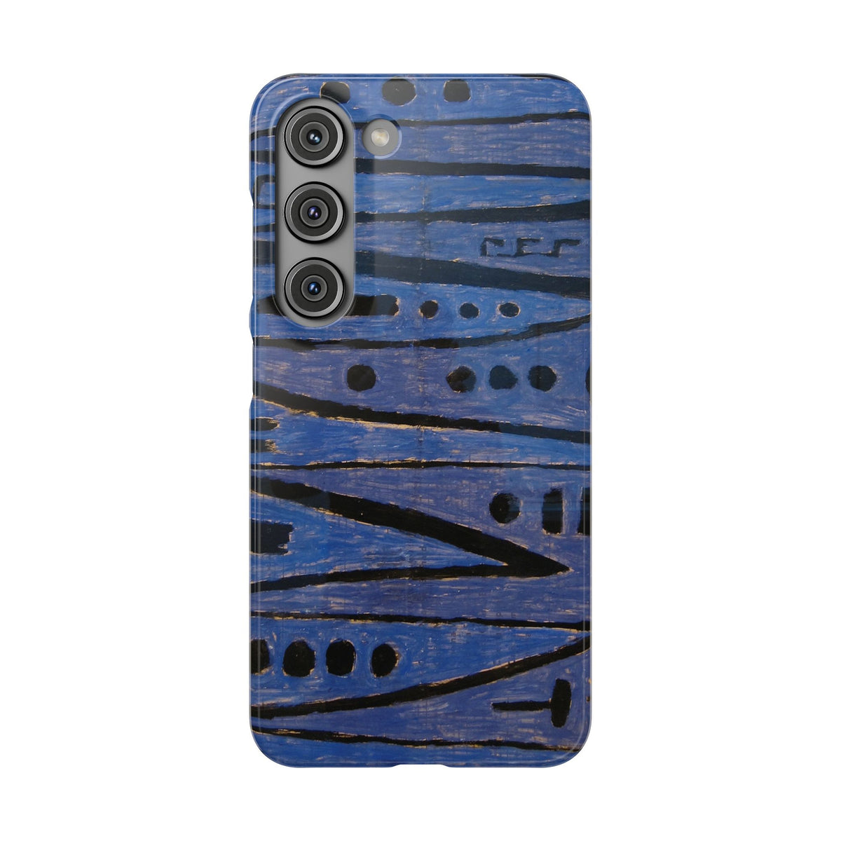 Heroic strokes of the bow by Paul Klee - Samsung Slim Case
