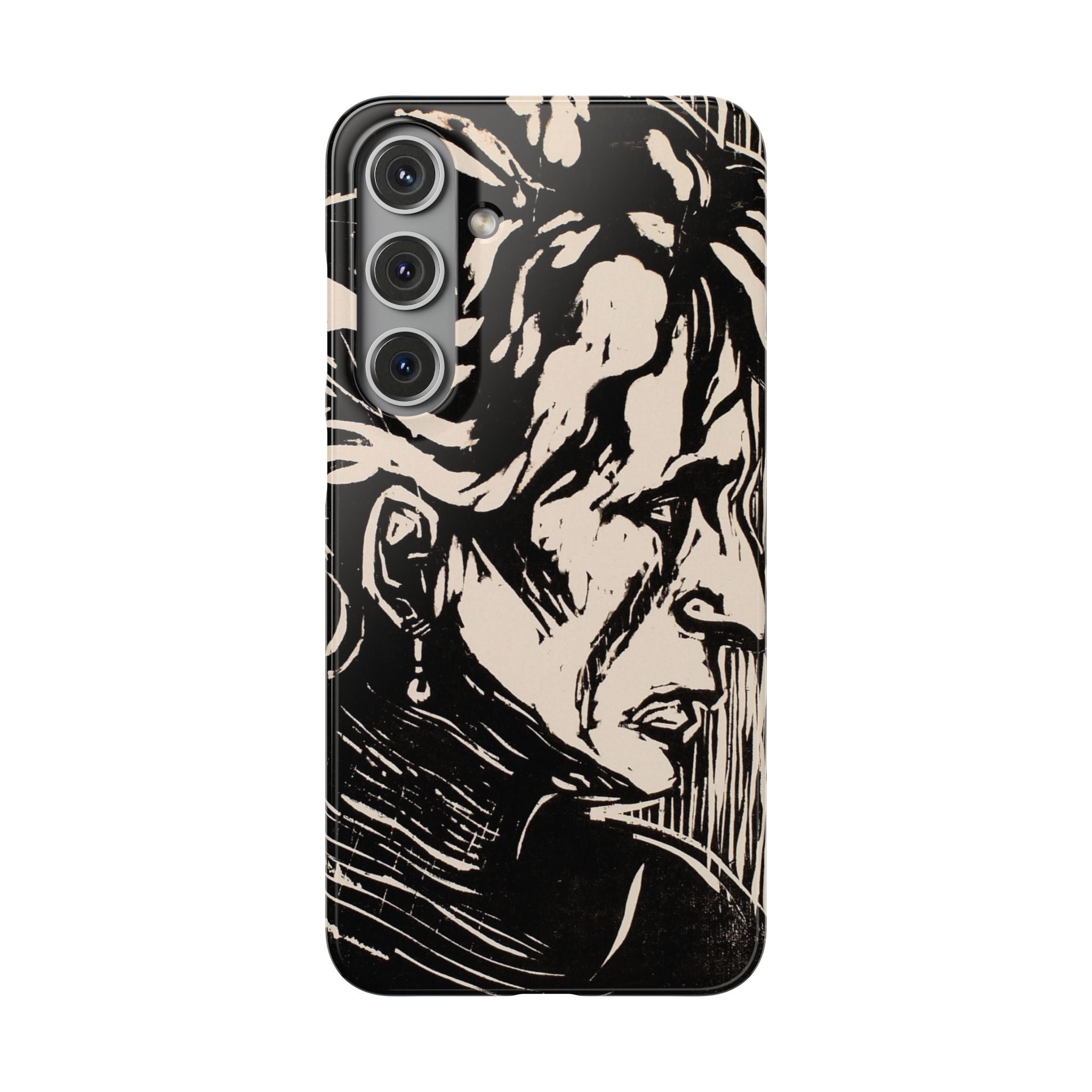 Portrait of an Elderly Lady by Edvard Munch - Samsung Slim Case