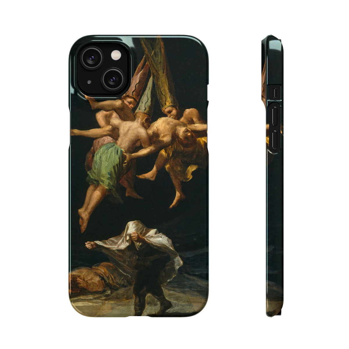 Witches’ Flight by Francisco de Goya - iPhone Slim Case