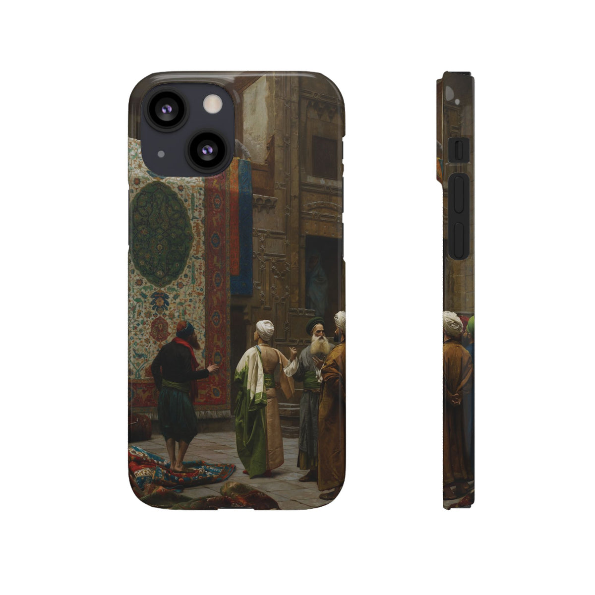 The Carpet Merchant by Jean-Leon Gerome - iPhone Slim Case