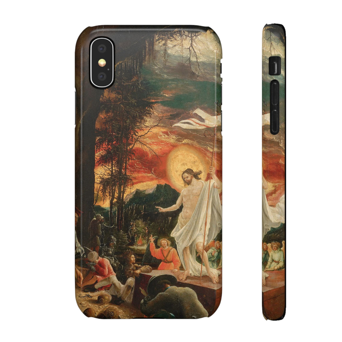 Resurrection of Christ by Albrecht Altdorfer - iPhone Slim Case