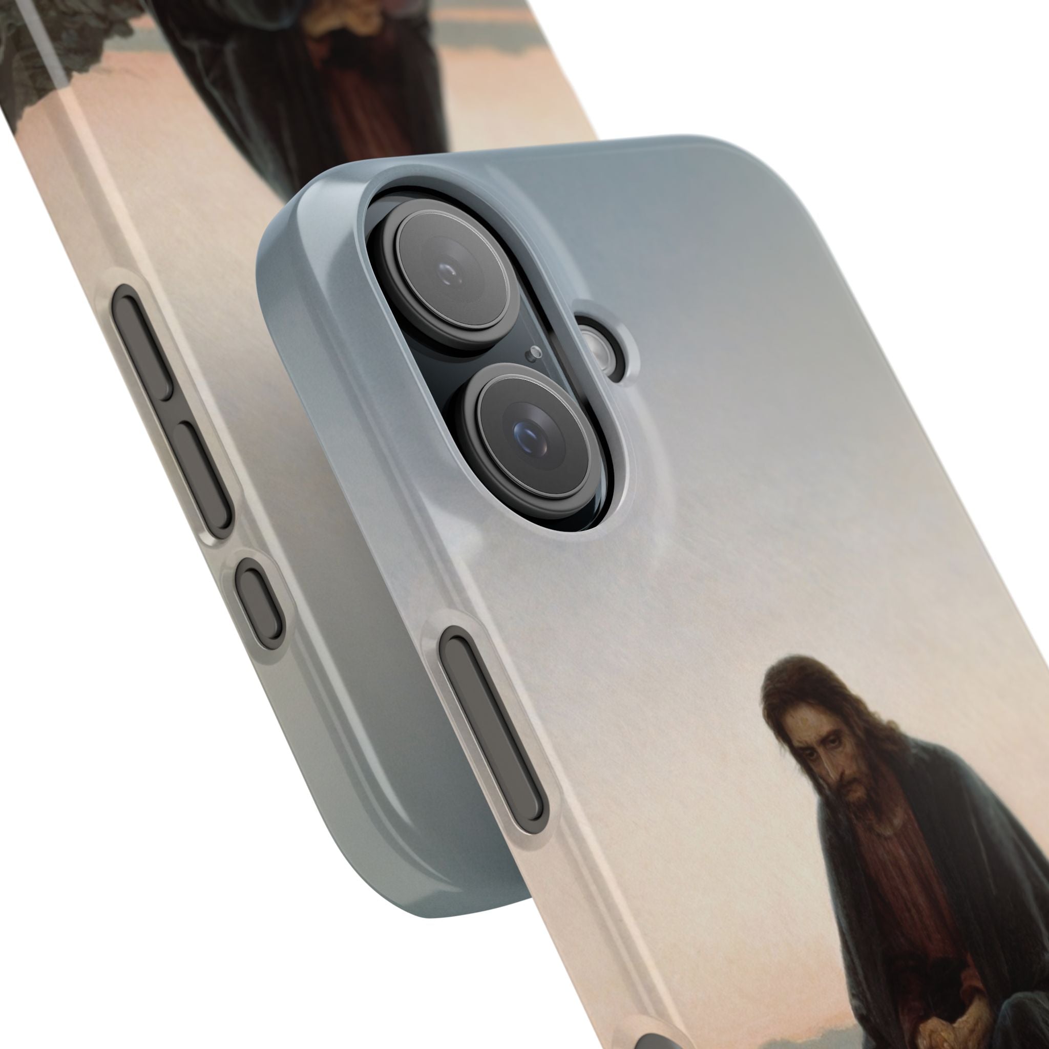 Christ in the Desert by Ivan Kramskoy - iPhone Slim Case