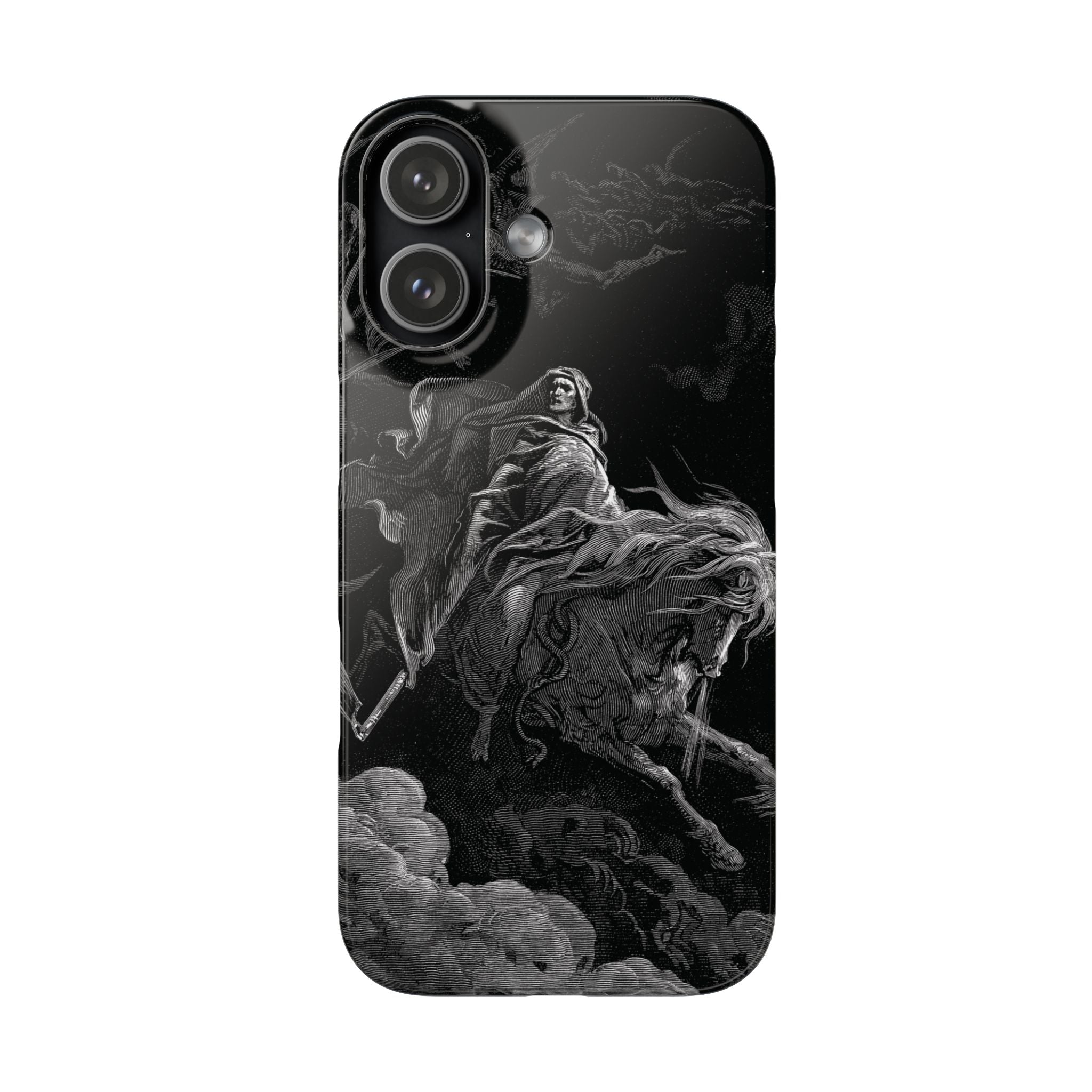 Death on the Pale Horse by Gustave Dore - iPhone Slim Case