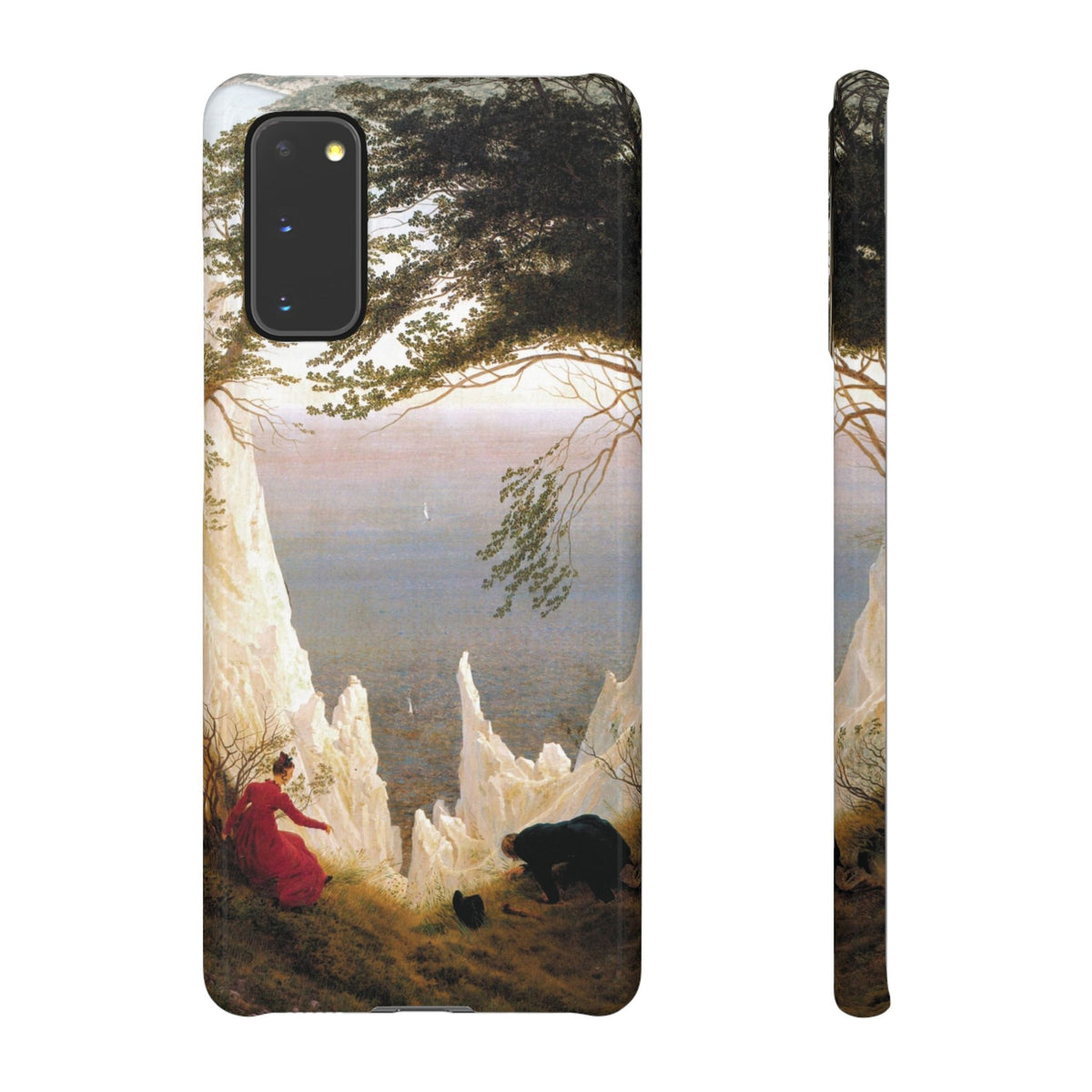Chalk Cliffs on Rügen by Caspar David Friedrich - Samsung Slim Case
